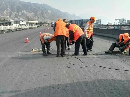 永发镇道路桥梁病害治理